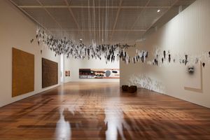 Exhibition view: Yiribana Gallery, Art Gallery of New South Wales, Sydney (3 December 2022–mid-2023). Photo: © Art Gallery of New South Wales, Zan Wimberley.